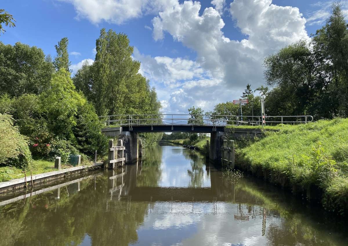 Kalkhuisbrug - Bridge in de buurt van Noardeast-Fryslân (Westergeest)
