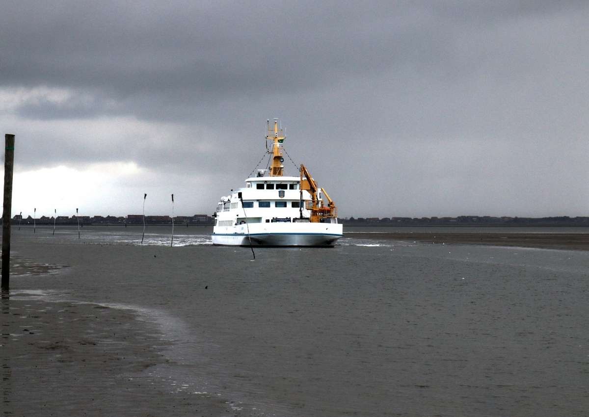 Baltrum - Hafen bei Baltrum