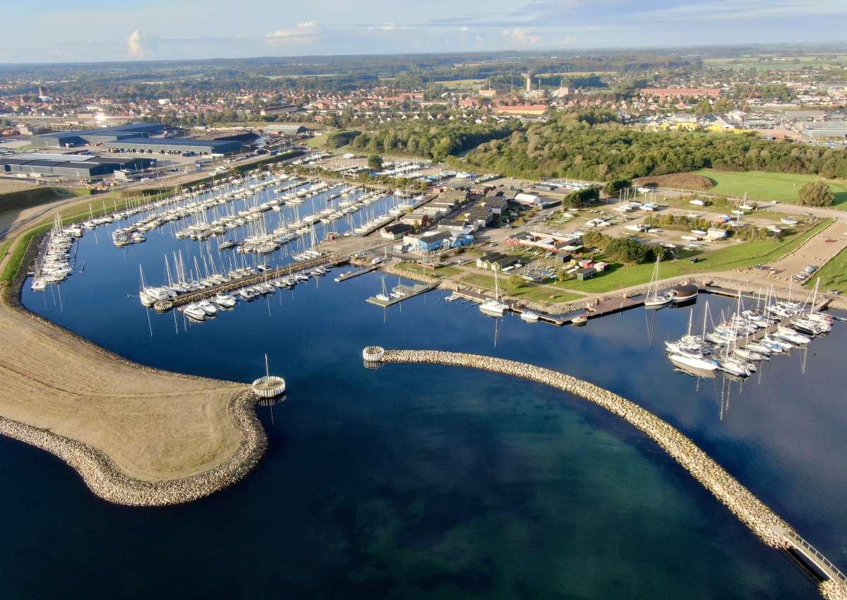 Køge Marina - Hafen bei Køge