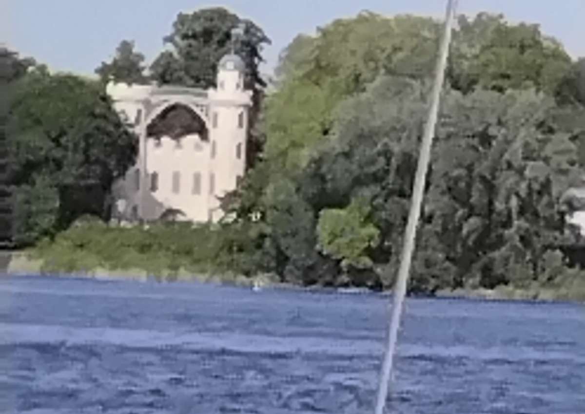 Kladower See, Pfaueninsel - Schloss - Foto bei Berlin (Wannsee)