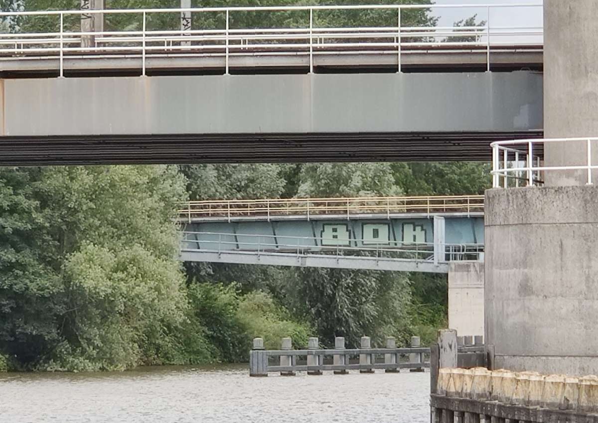 spoorbrug Gouda (enkelspoor) - Bridge in de buurt van Gouda