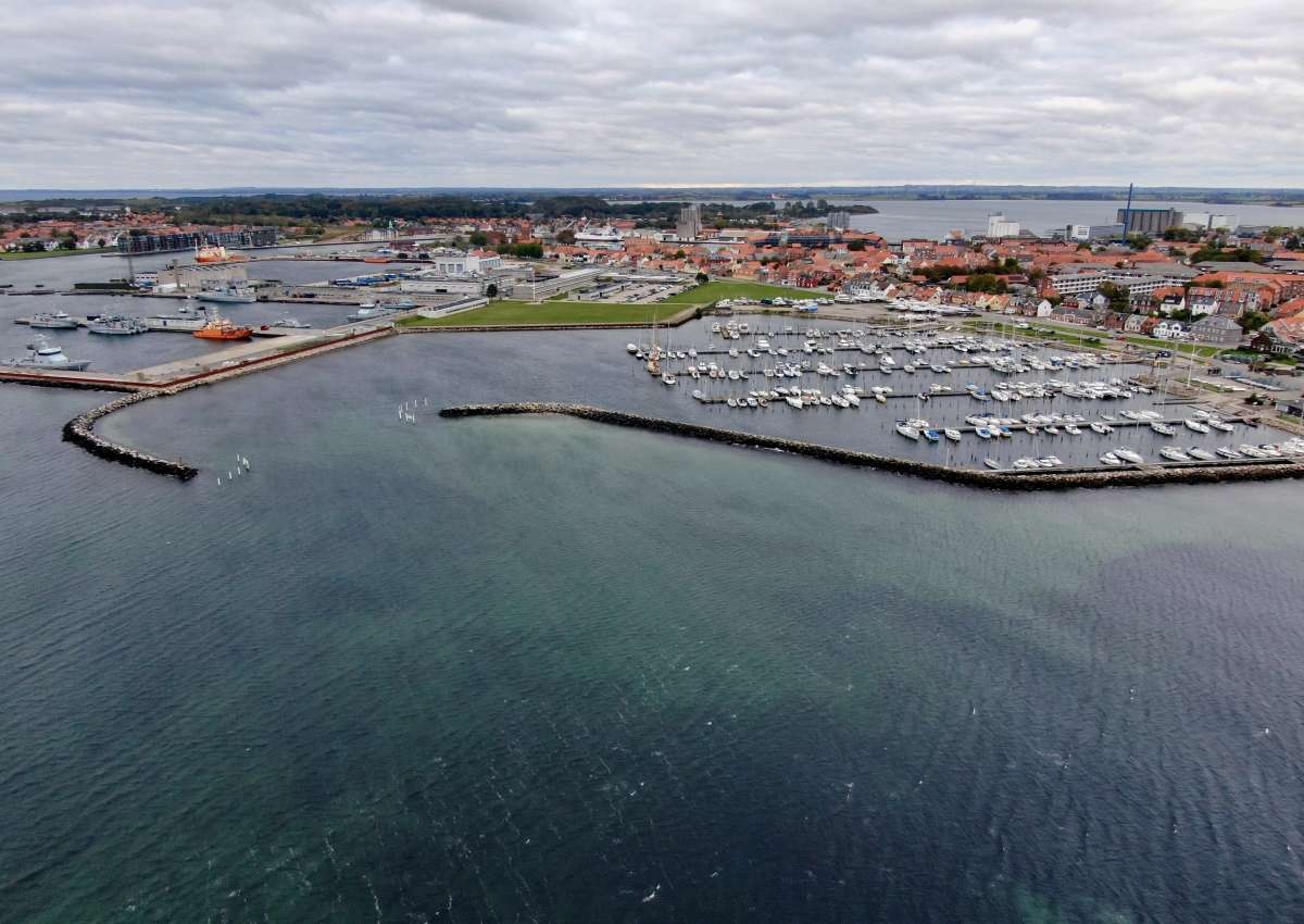 Korsør Yachthafen - Hafen bei Korsør