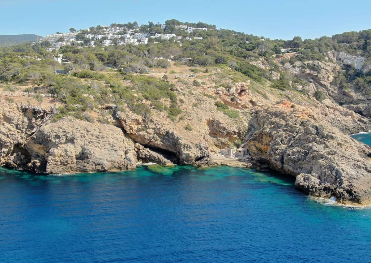 Ibiza - Cala Badella (Vadella), Anchor - Ankerplaats