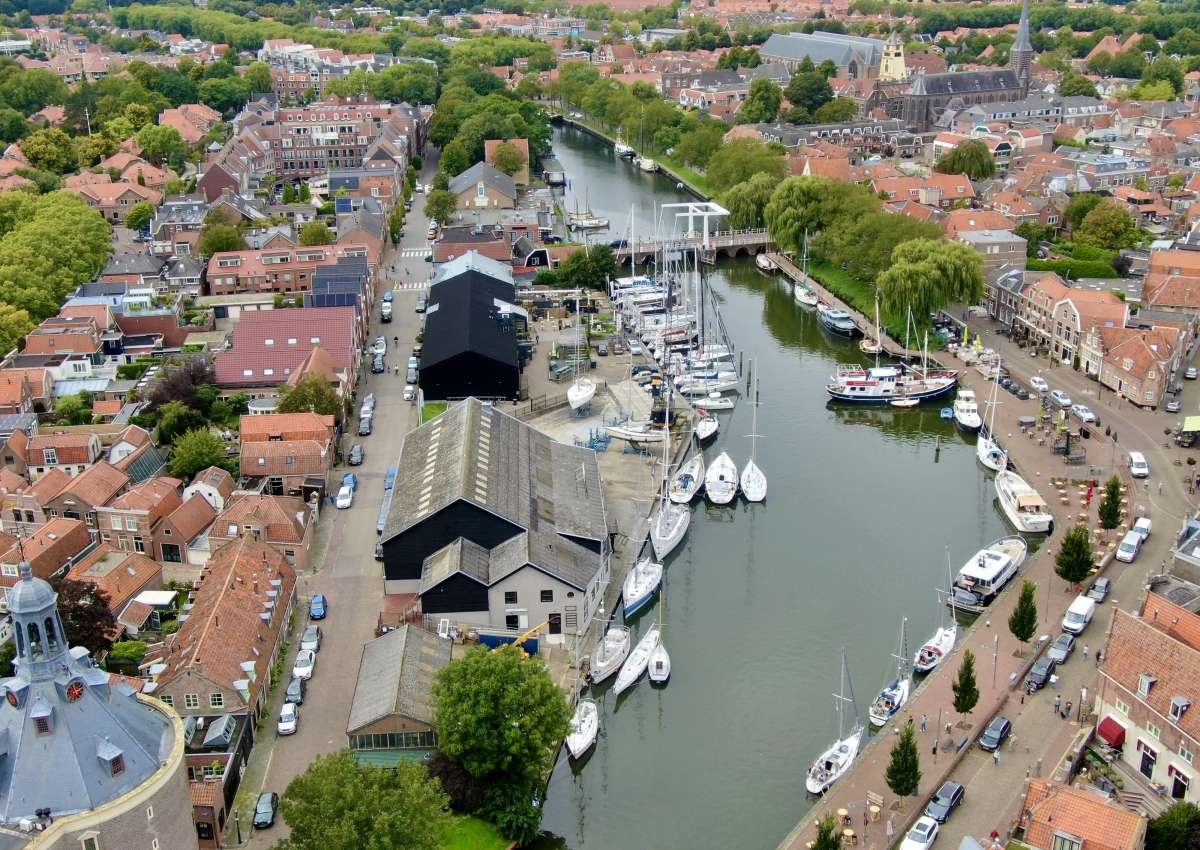 Buitenhaven, Oude Haven, Oosterhaven - Hafen bei Enkhuizen