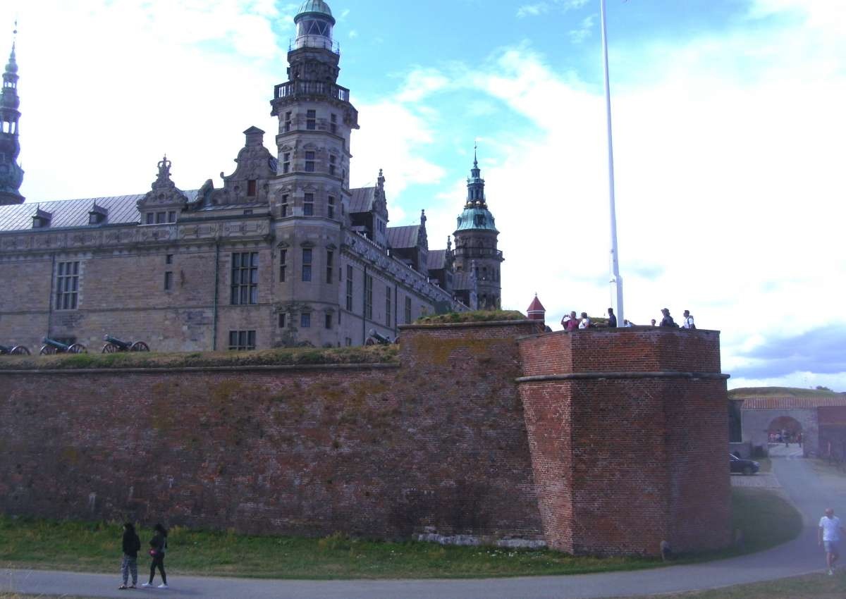 Kronborg - Leuchtturm bei Elsinore