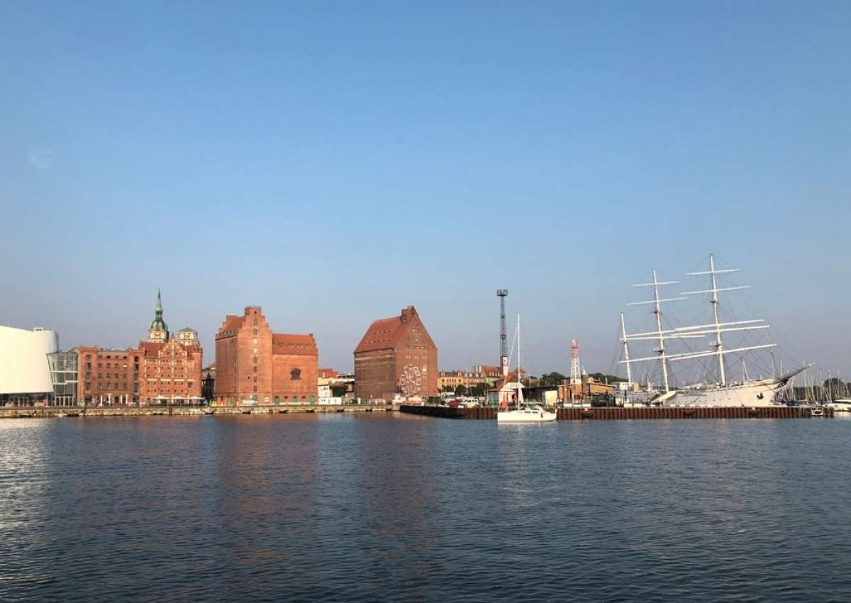 Stralsund Querkanal - Hafen bei Stralsund (Altstadt)