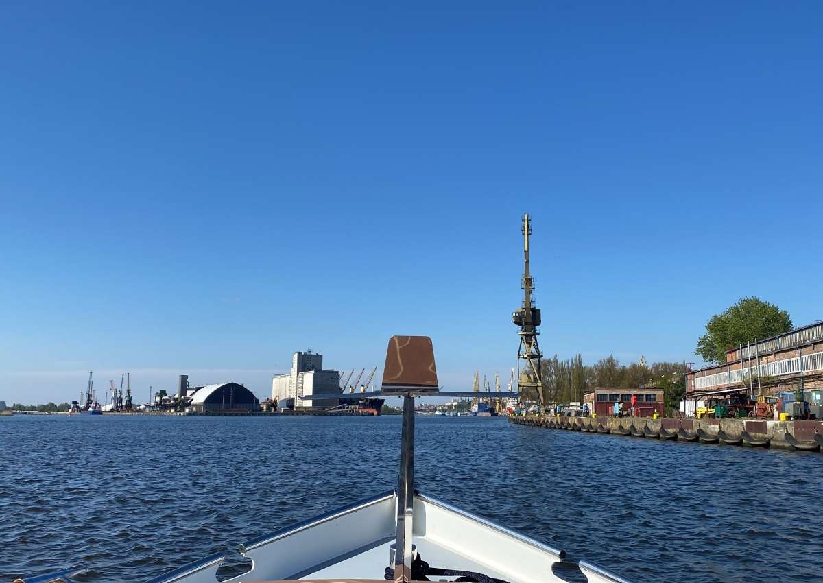 Szczecin/ Stettin (Northeast Marina) - Hafen bei Szczecin (Międzyodrze-Wyspa Pucka)
