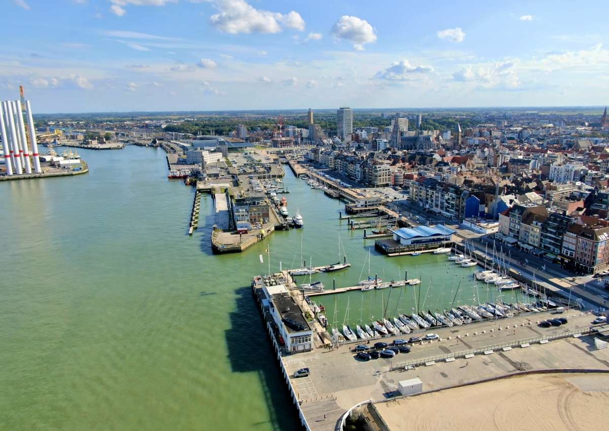Royal North Sea Yacht Club Oostende - Hafen bei Ostend