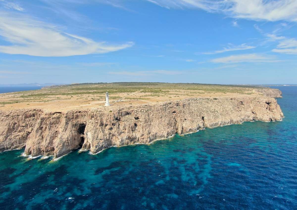 Formentera - Cabo  Berberia - Lighthouse near Formentera