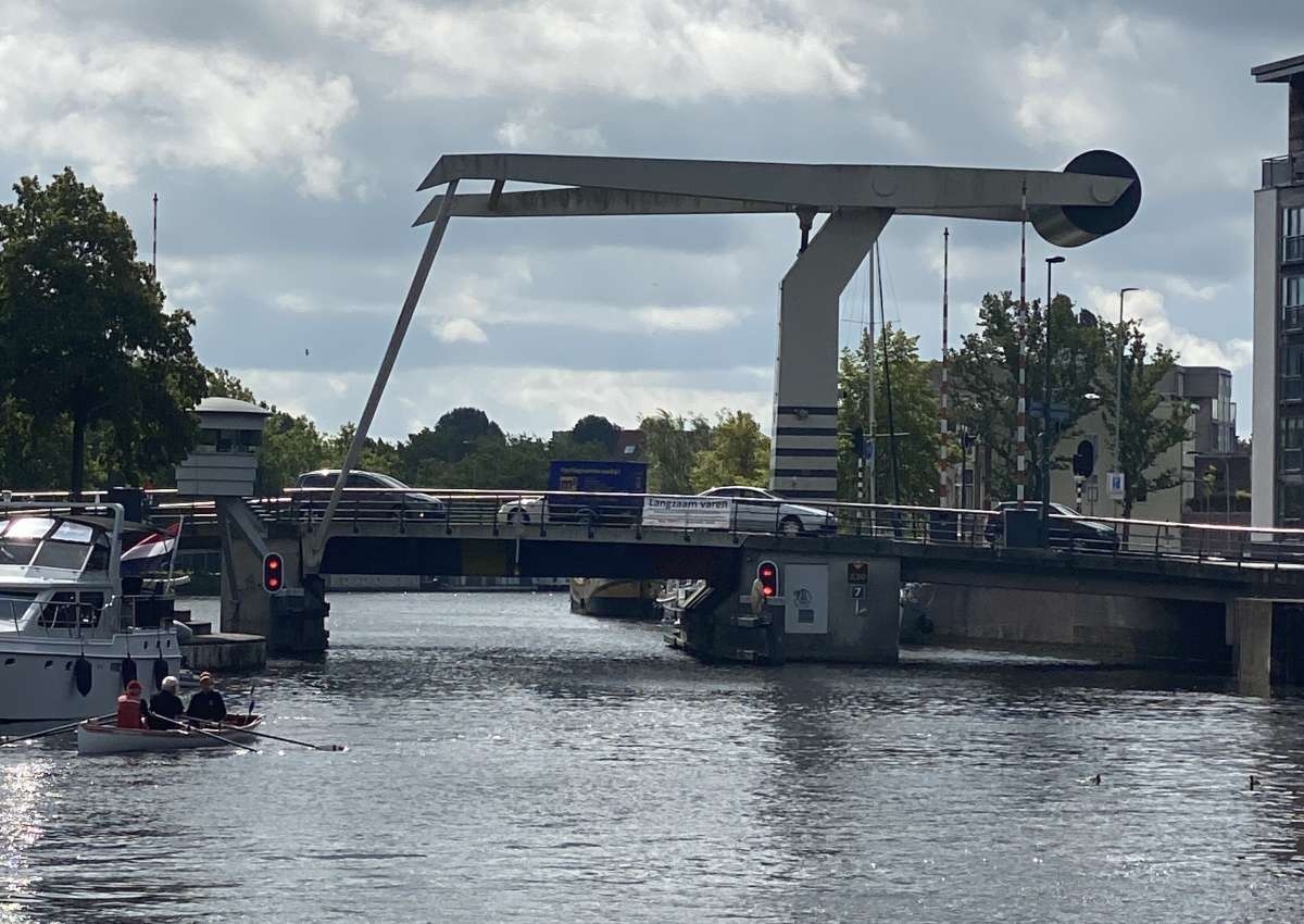 Langebrug, Haarlem - Bridge in de buurt van Haarlem