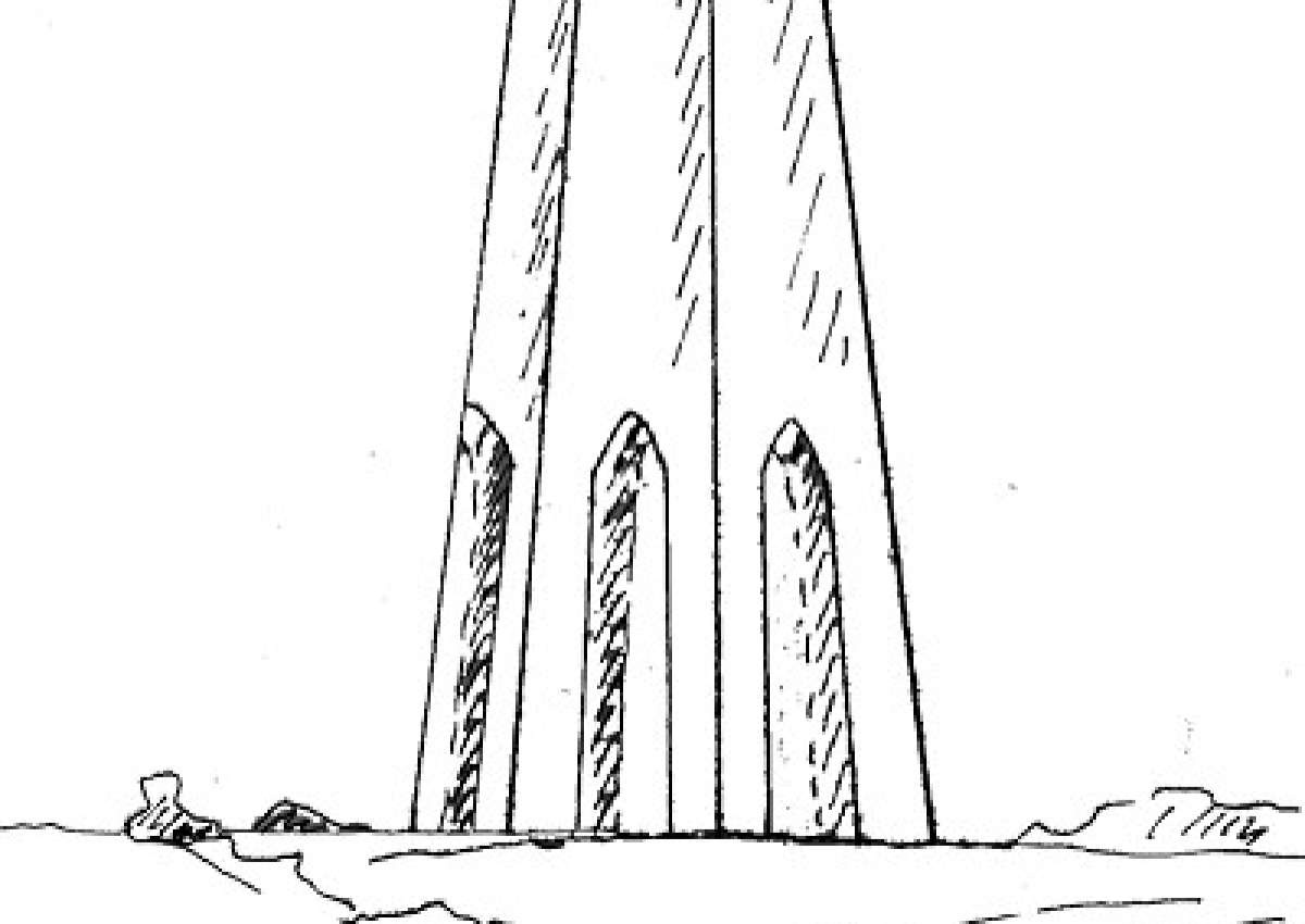 LT Dartmouth Beacon - Leuchtturm bei South Hams (Kingswear)