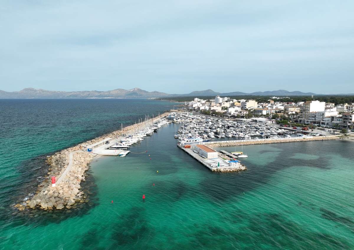 Mallorca - Ca‘n Picafort, Hbr - Jachthaven in de buurt van Santa Margalida