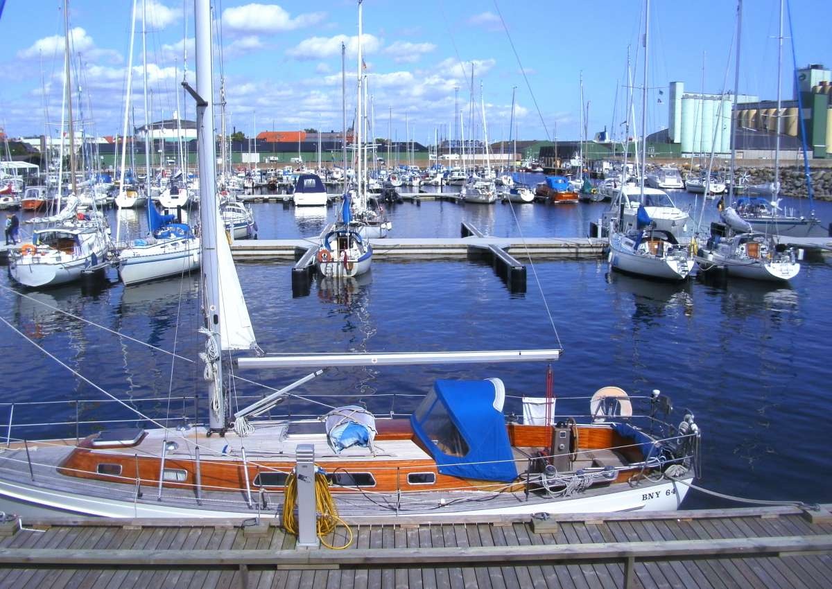 Ystad - Hafen bei Ystad