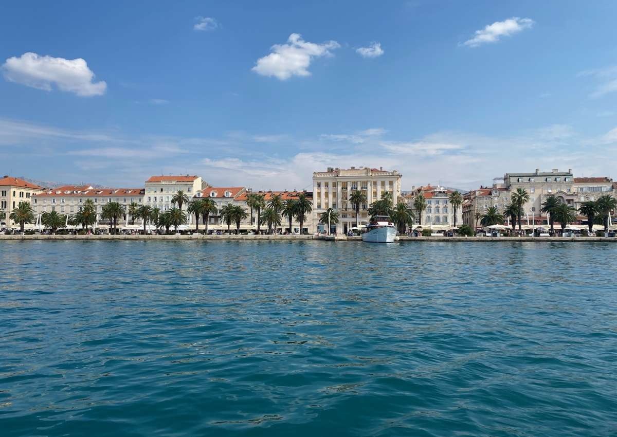 Altstadt Split  - Diokletianpalast  - Marina near Split (Varoš)