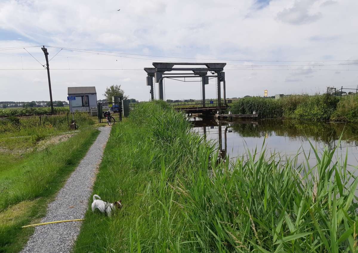 spoorbrug Dubbele Wiericke - Bridge in de buurt van Bodegraven-Reeuwijk (Nieuwerbrug aan den Rijn)