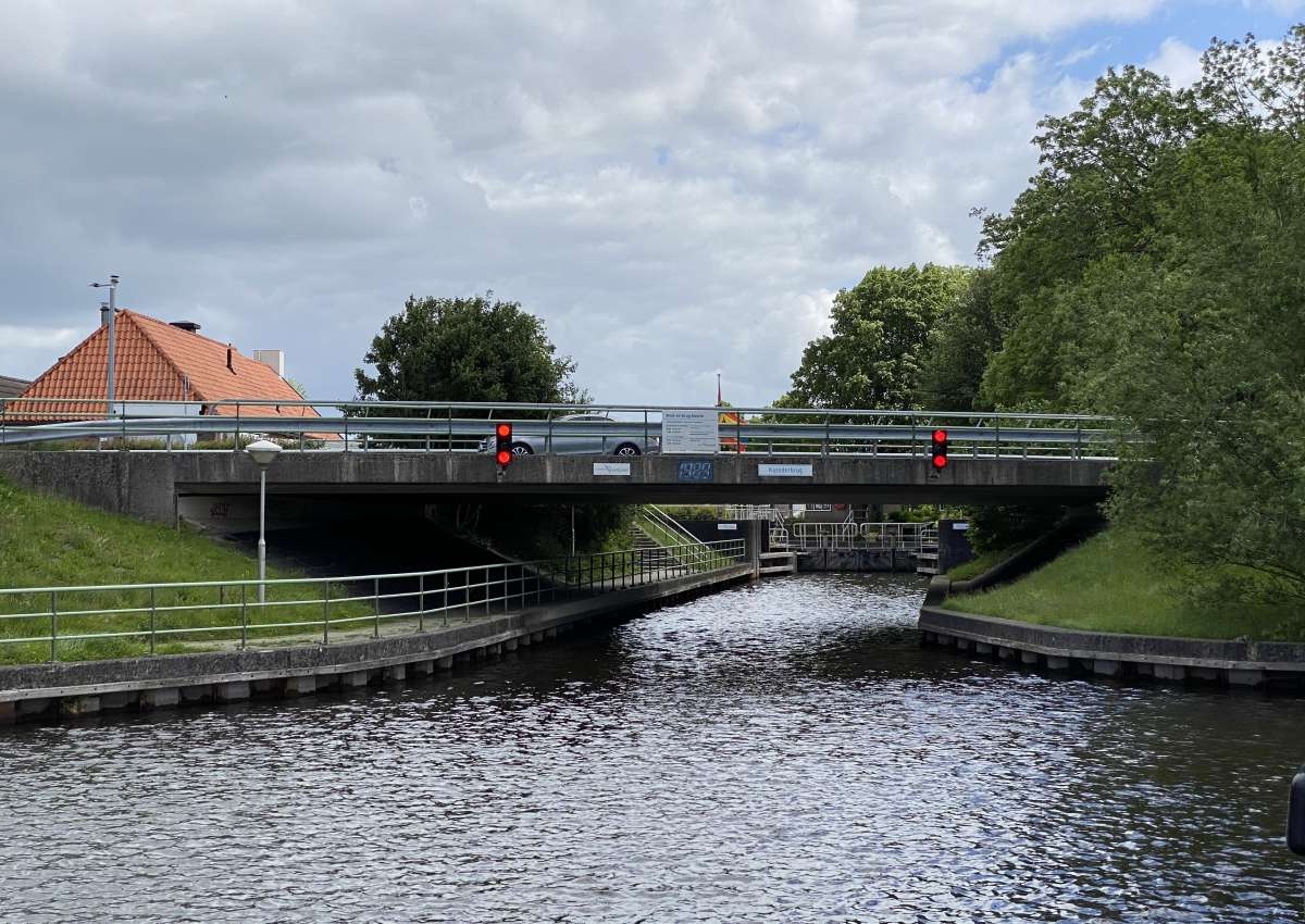 Kuinderbrug, in N351  - Bridge in de buurt van Steenwijkerland (Kuinre)