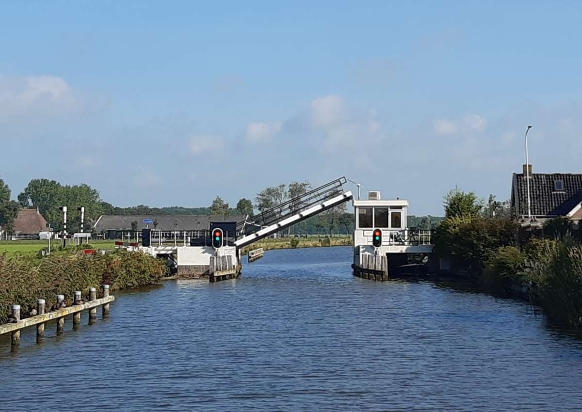 Eemswouderbrug - Bridge in de buurt van Súdwest-Fryslân (Tjerkwerd)