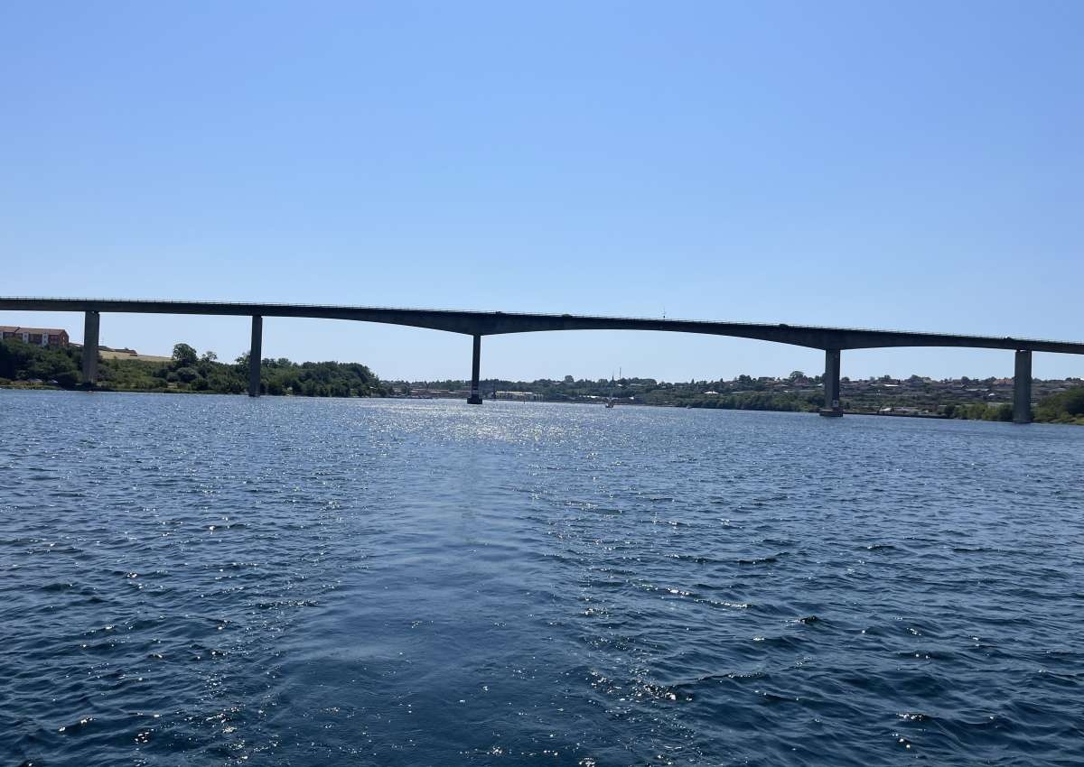 Als Sund Bro - Bridge in de buurt van Sønderborg