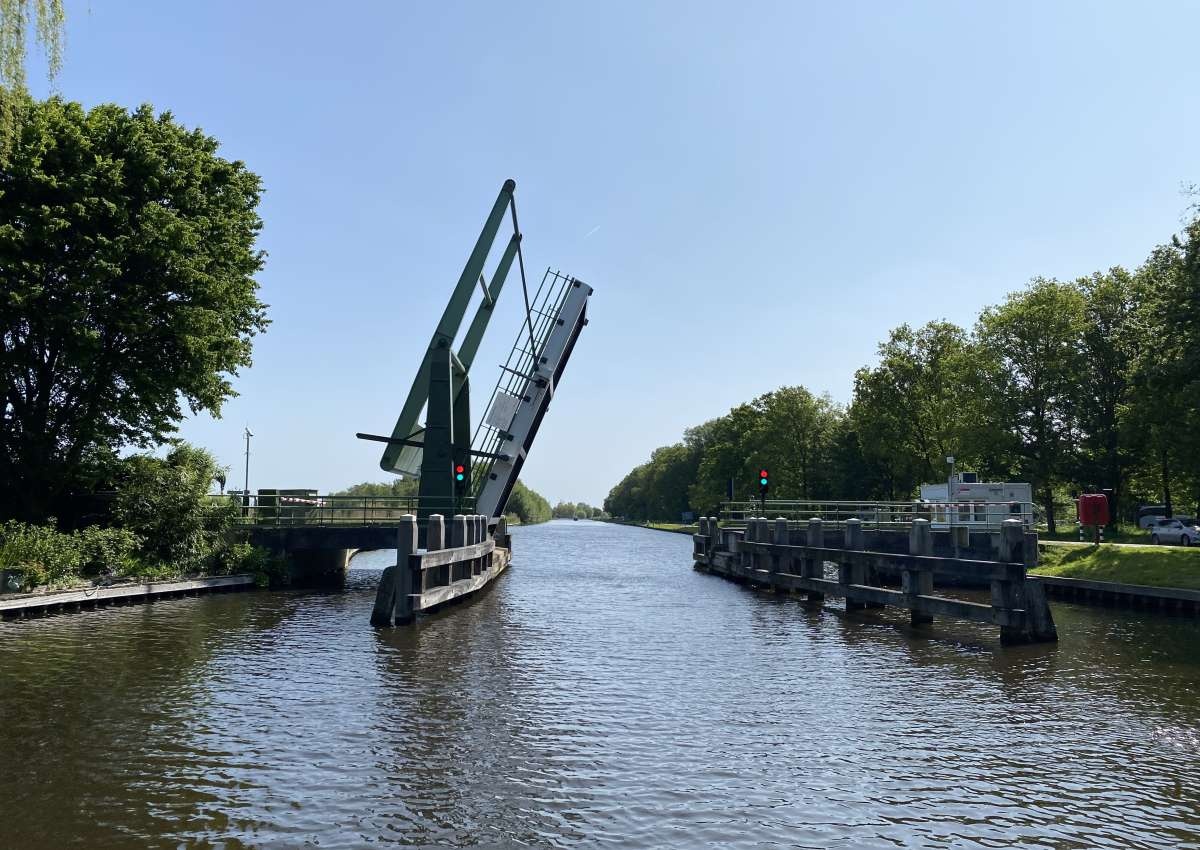 Hogewegsbrug - Bridge in de buurt van Steenwijkerland (Ossenzijl)