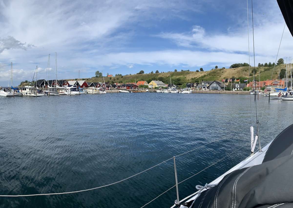 Kyrkbacken (Ven) - Hafen bei Tuna