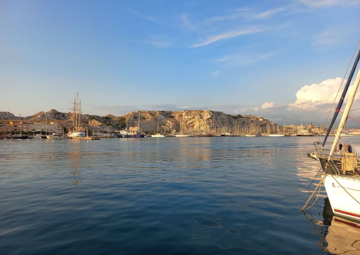 Port du Frioul - Jachthaven in de buurt van Marseille (Frioul Islands)