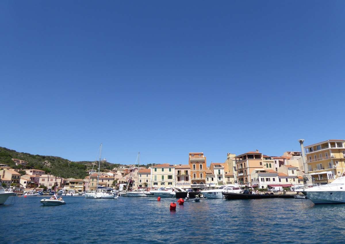 Cala Gavetta - Jachthaven in de buurt van La Maddalena