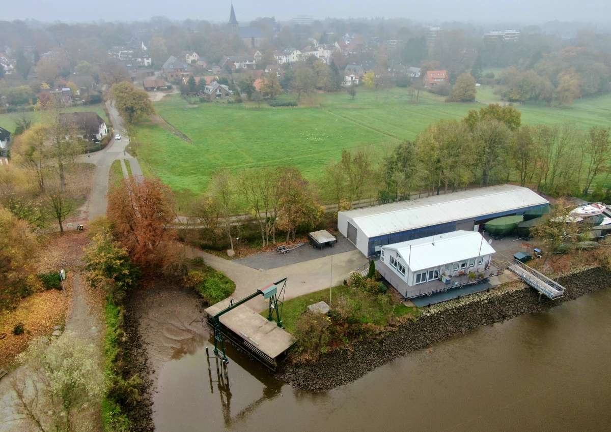 Verein Wassersport Lesum - Jachthaven in de buurt van Bremen (Burglesum)