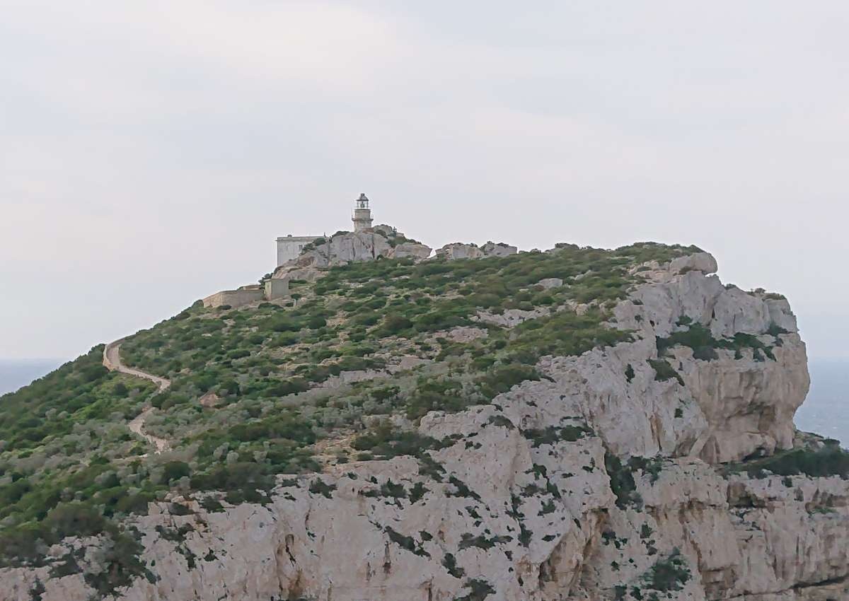 Caccia Lighthouse - Foto in de buurt van Alghero