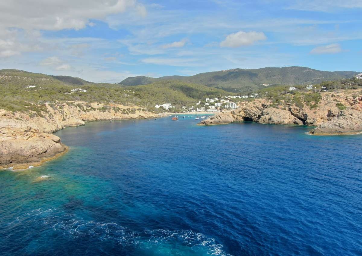 Ibiza - Cala Badella (Vadella), Anchor - Ankerplaats