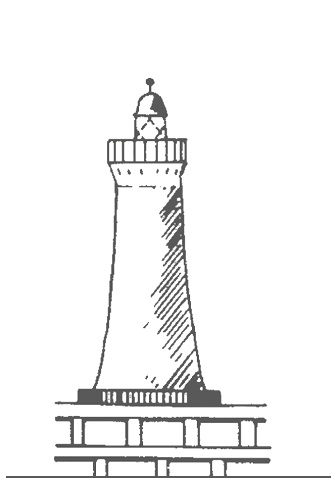Rønne Front Light - Leuchtturm bei Rønne