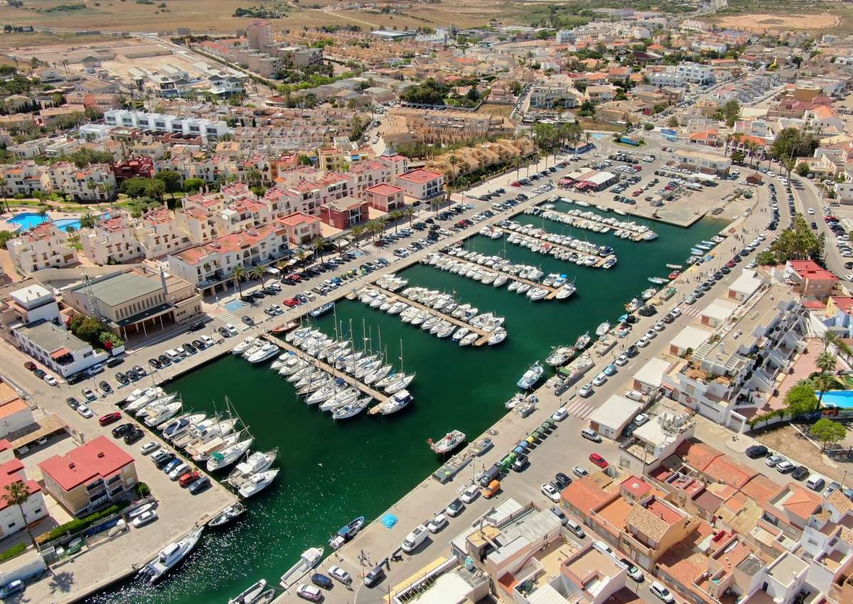 Puerto Deportivo - Jachthaven in de buurt van Cartagena (Cabo de Palos)