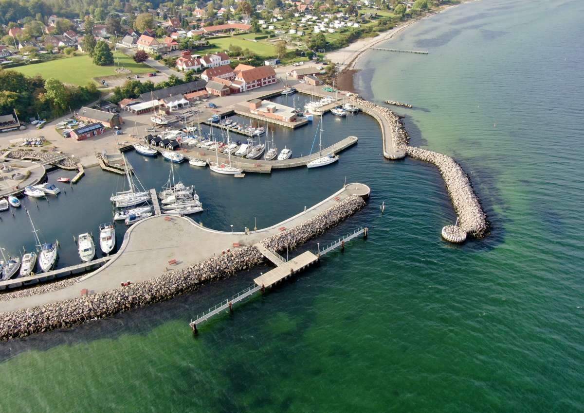 Lundeborg - Hafen bei Lundeborg
