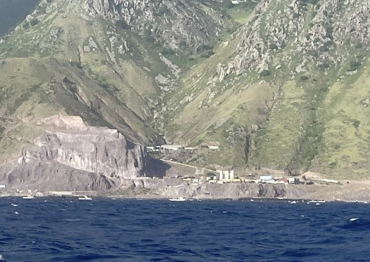 Fort Bay - Ankerplaats in de buurt van Saba