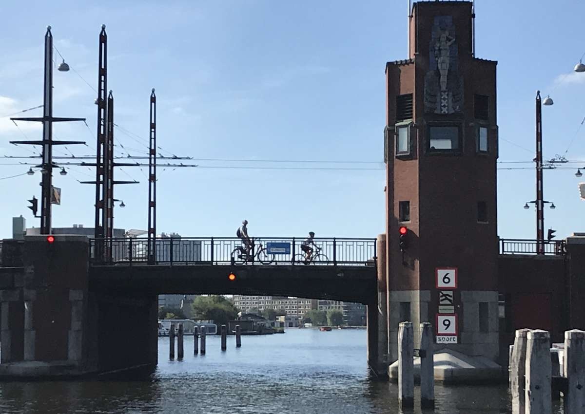 Berlagebrug - Bridge in de buurt van Amsterdam