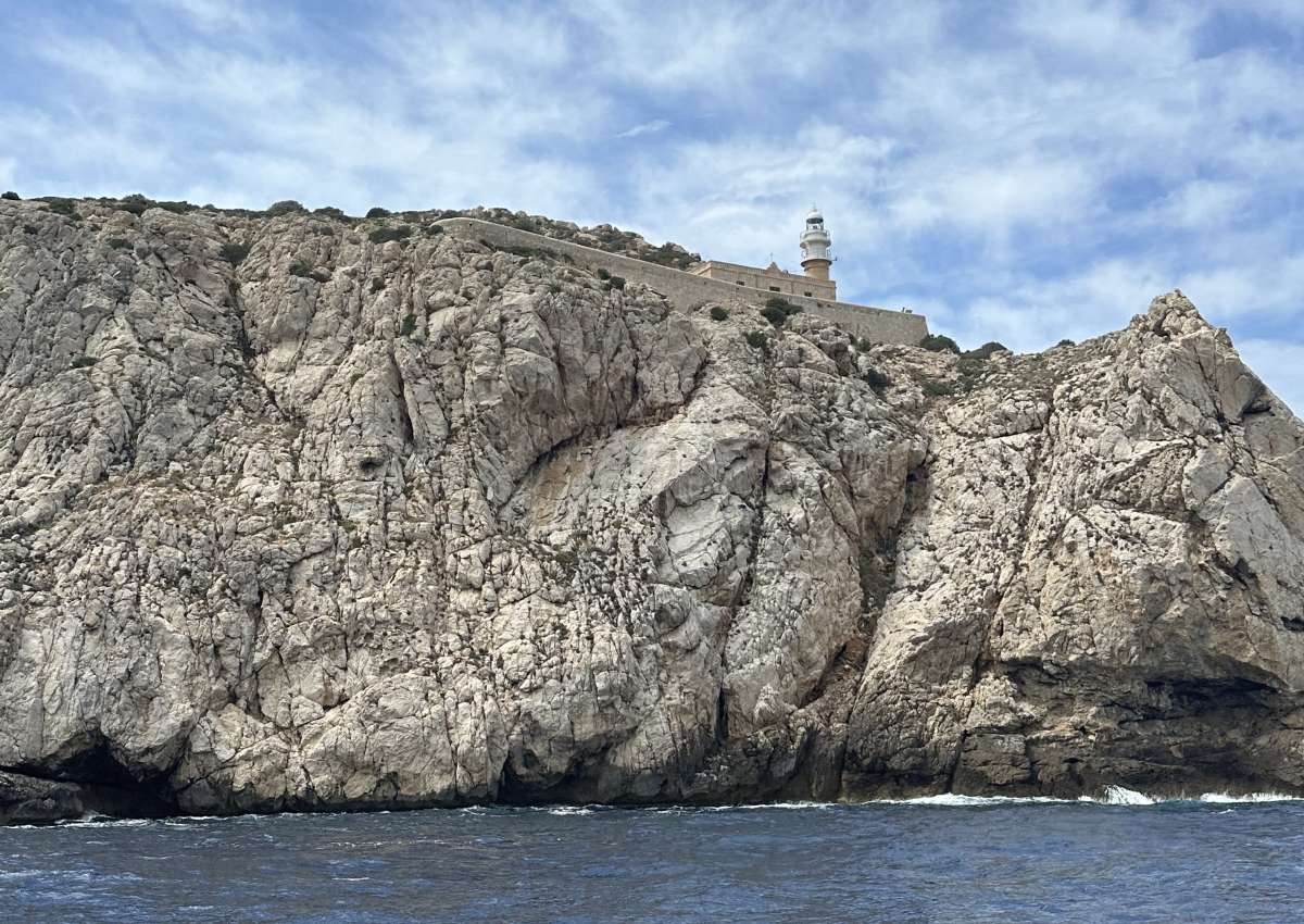 Isla Dragonera - Cabo Tramontana, Lt - Vuurtoren in de buurt van Andratx