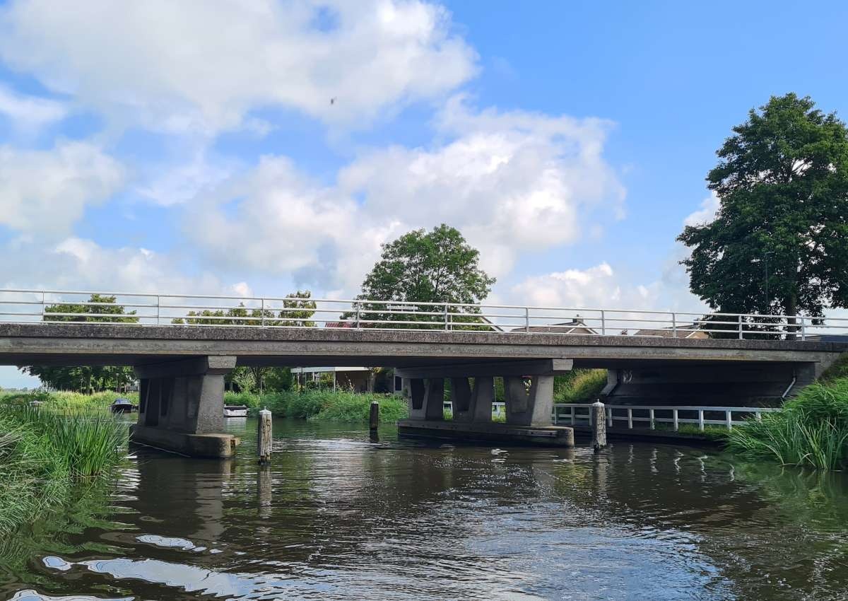 Dieperdehembrug - Bridge in de buurt van Súdwest-Fryslân (Bolsward)