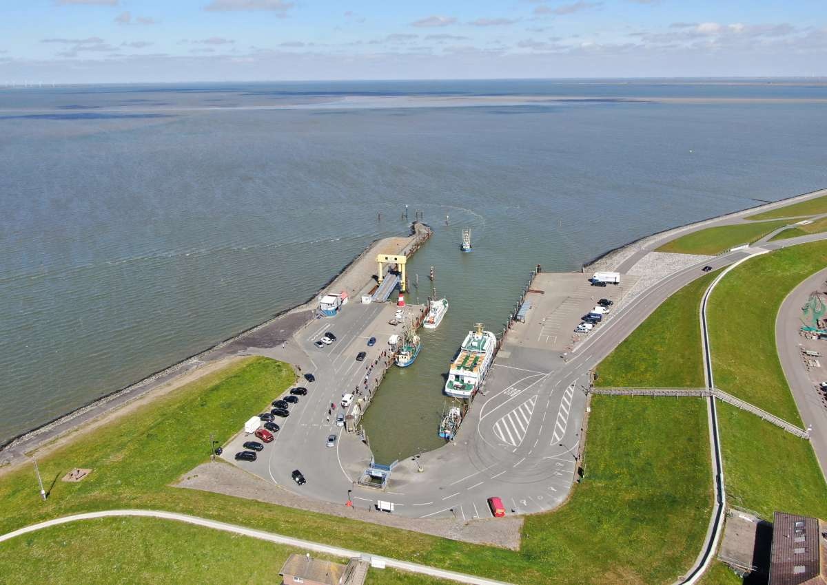 Strucklahnungshörn - Hafen bei Nordstrand