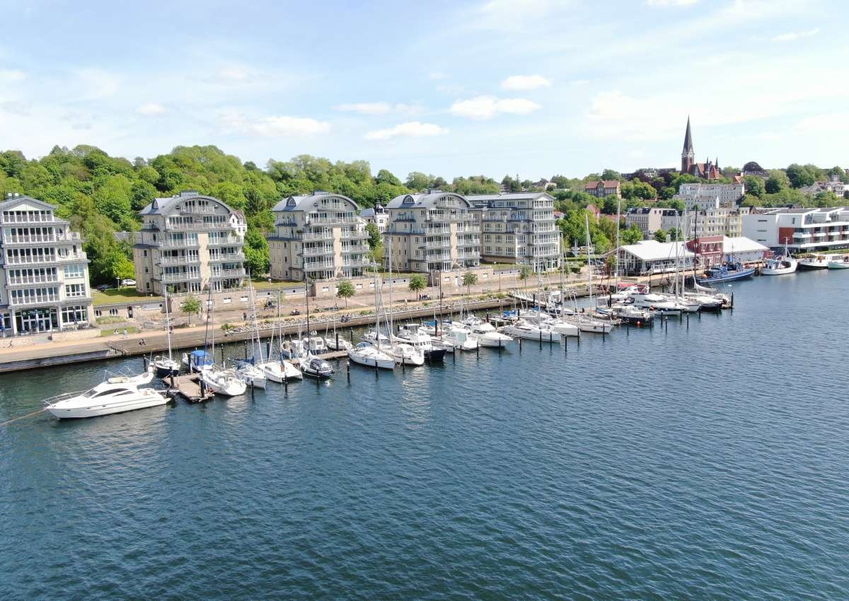Flensburg - Marina Werftkontor - Jachthaven in de buurt van Flensburg (Blasberg)