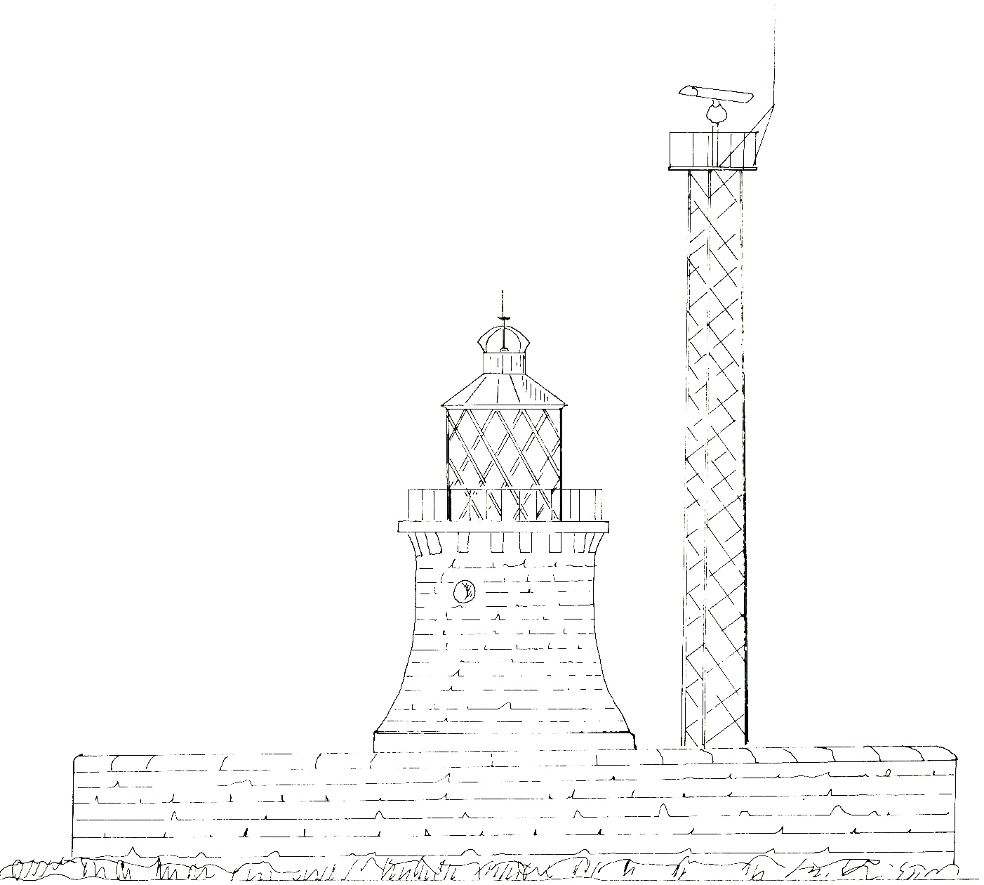 Nordre Røse - Leuchtturm