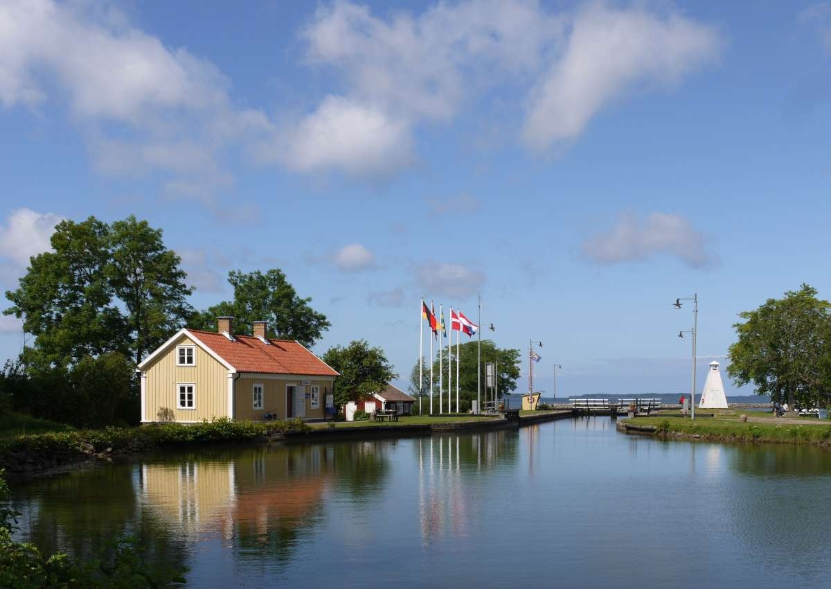 Sjötorp Hamn - Jachthaven in de buurt van Sjötorp