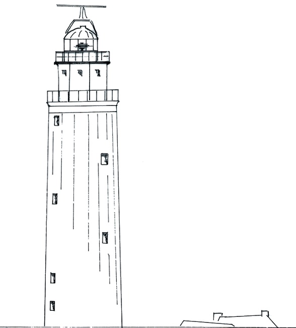 Vuurtoren Eierland - Leuchtturm bei De Cocksdorp