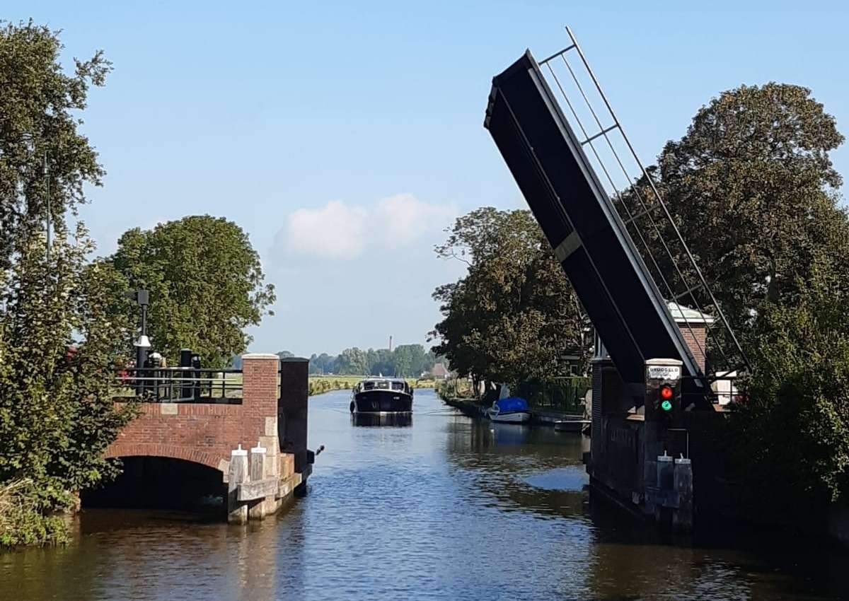 Tjerkwerderbrug - Bridge in de buurt van Súdwest-Fryslân (Tjerkwerd)