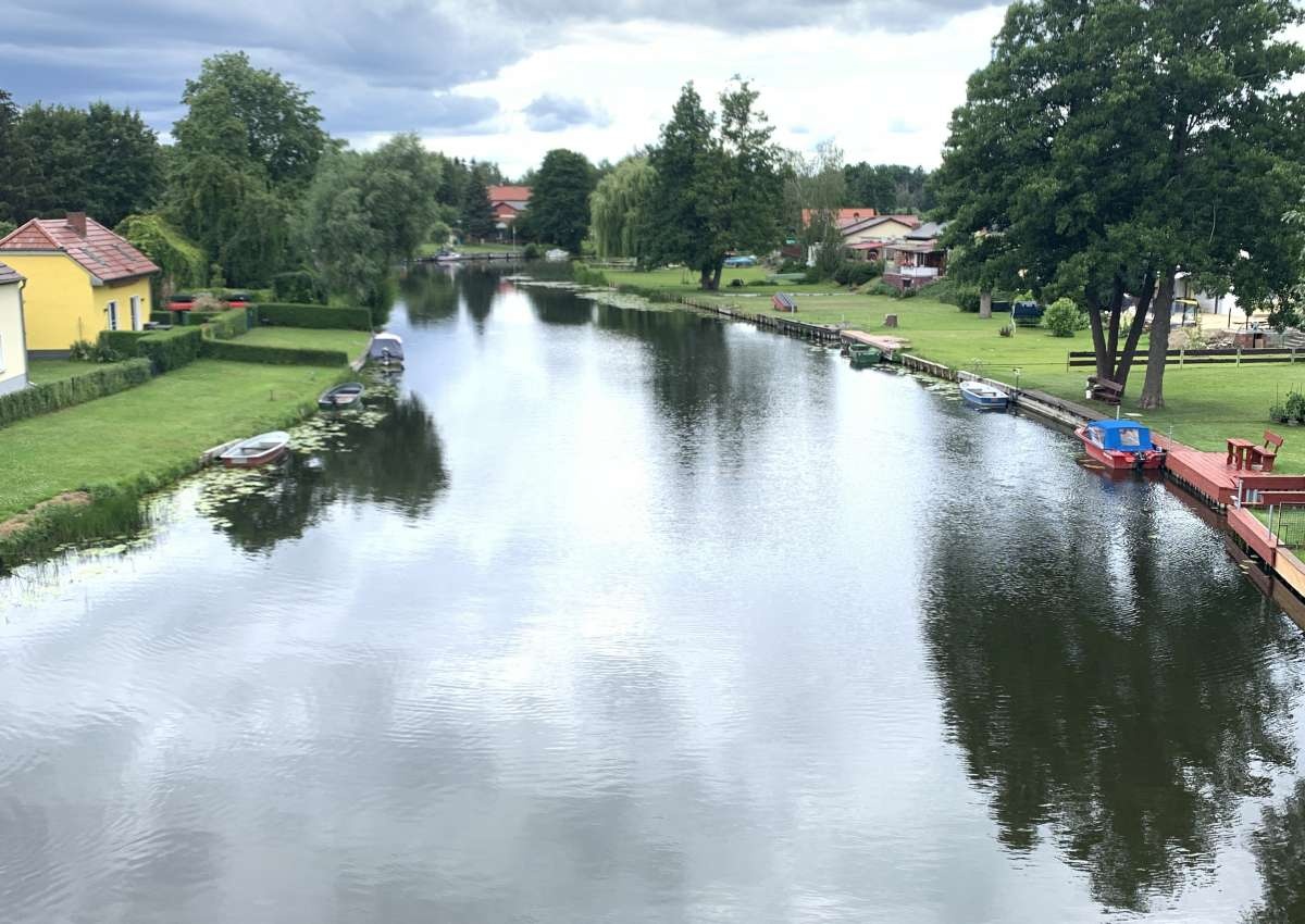 Wentow Kanal - Foto in de buurt van Zehdenick