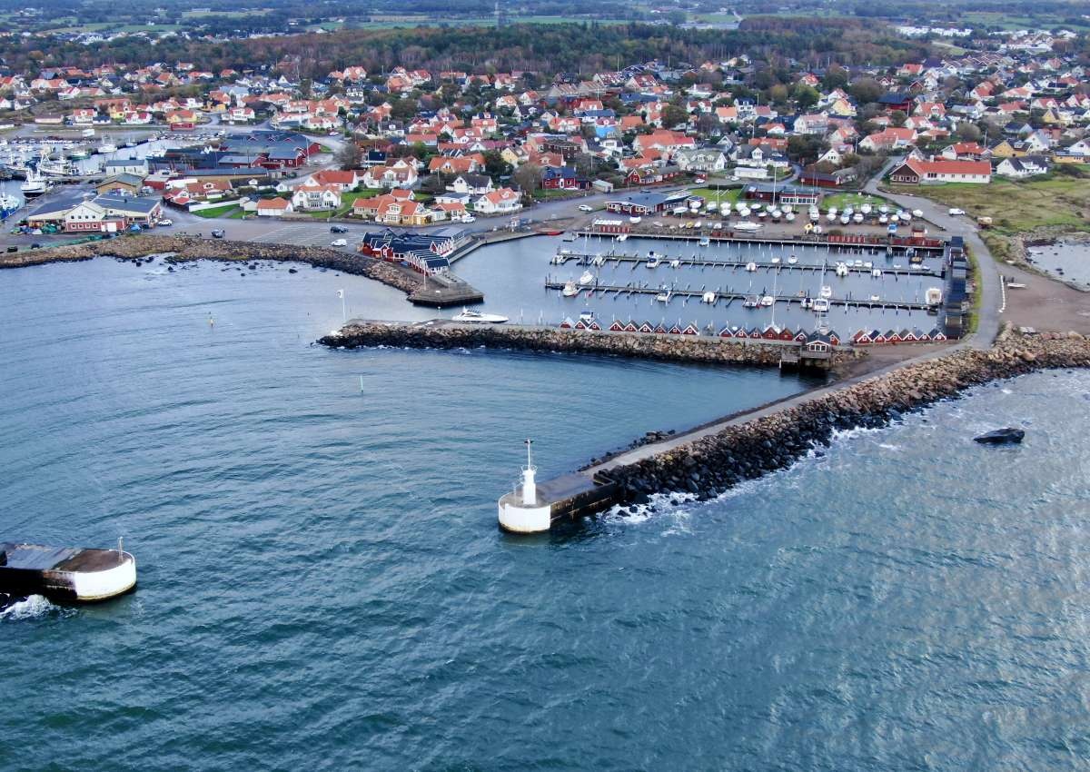 Träslövsläge Yachthafen - Hafen bei Träslövsläge (Vare)