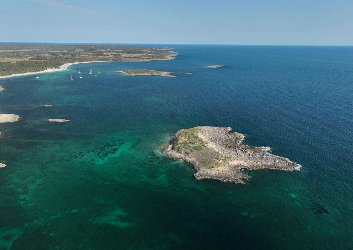 Mallorca - Playa Es Carbo, Anchor - Anchor près de Ses Salines