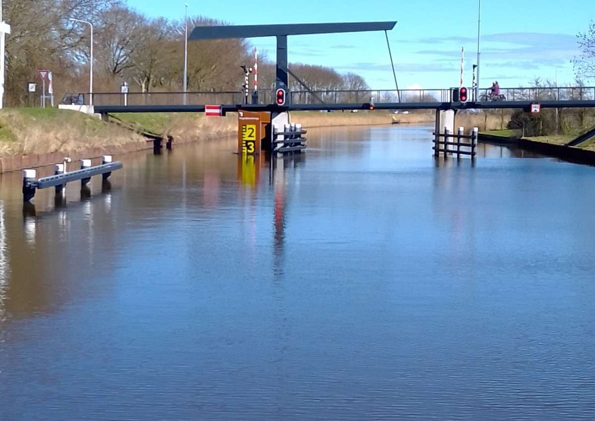 Hegedyksterbrege - Bridge in de buurt van Noardeast-Fryslân (Dokkum)