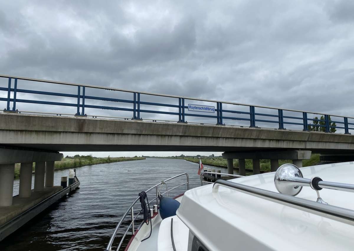 Ruijtenschildtbrug - Brücke bei De Fryske Marren