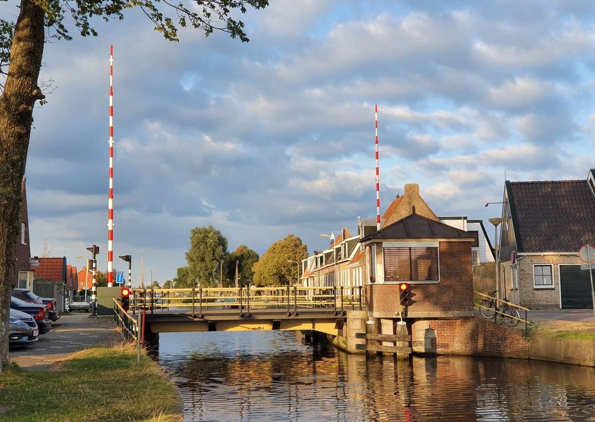 Beginebrug - Bridge in de buurt van Súdwest-Fryslân (Workum)