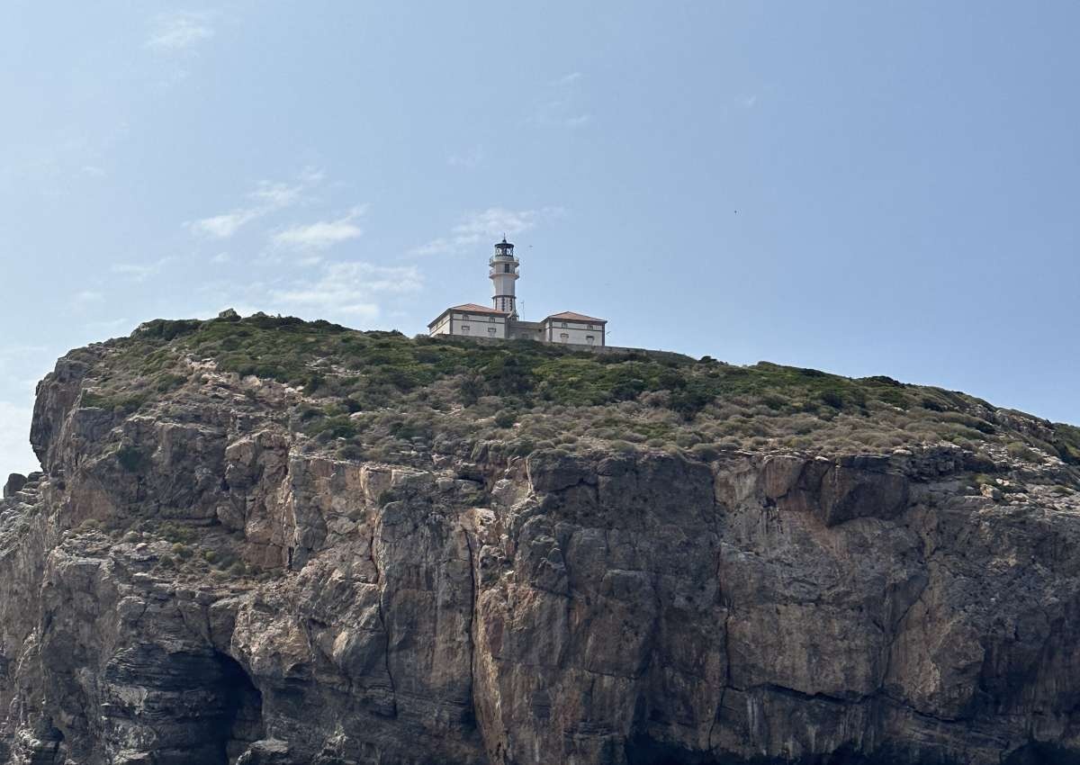 Ibiza - Isla Tagomago - Vuurtoren in de buurt van Santa Eulària des Riu