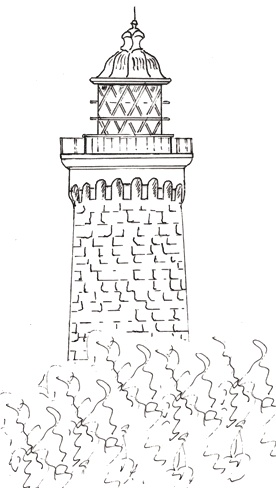 Æbelø - Leuchtturm